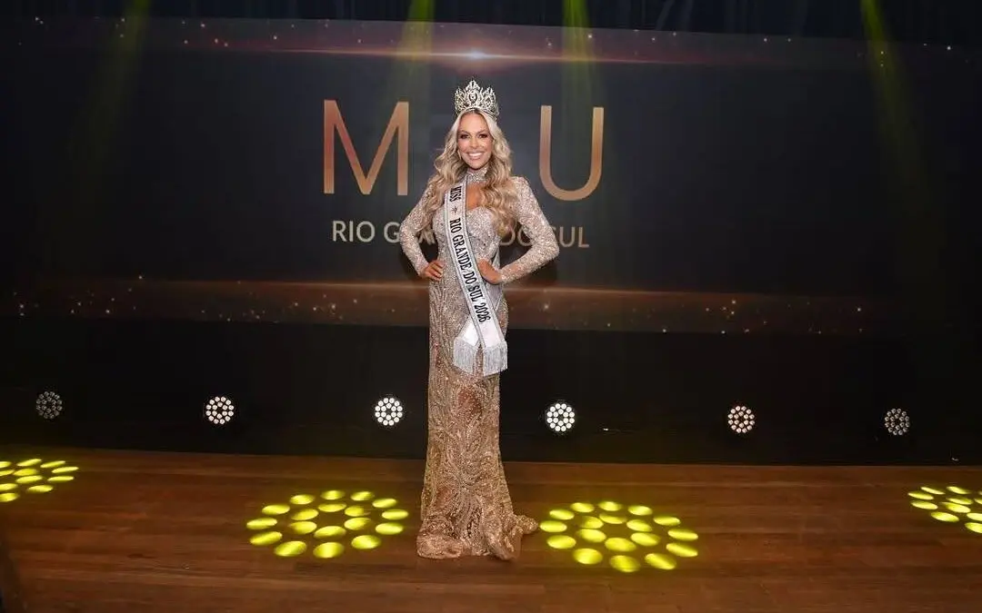 Gaúcha de Soledade é eleita Miss Universe Rio Grande do Sul 2026