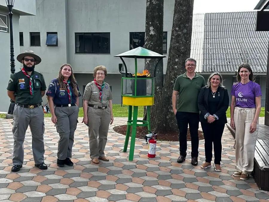 IBIRUBÁ RECEBE O FOGO SIMBÓLICO E DÁ INÍCIO À SEMANA DA PÁTRIA 🔥