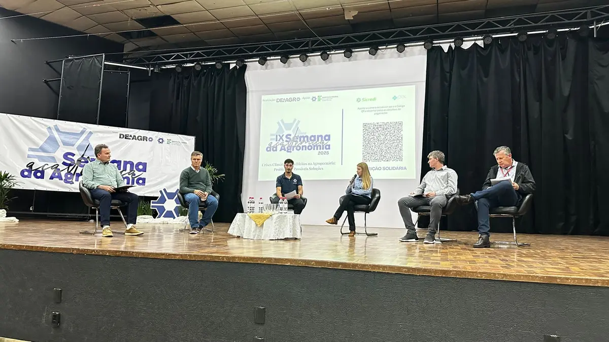 IX Semana Acadêmica de Agronomia do IFRS – Campus Ibirubá inicia com debate sobre crises climáticas e segue com ampla programação técnica