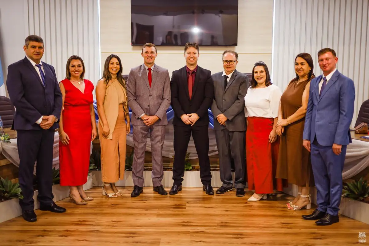Fabiano Valdeci Ruppenthal assume presidência da Câmara de Vereadores de Quinze de Novembro